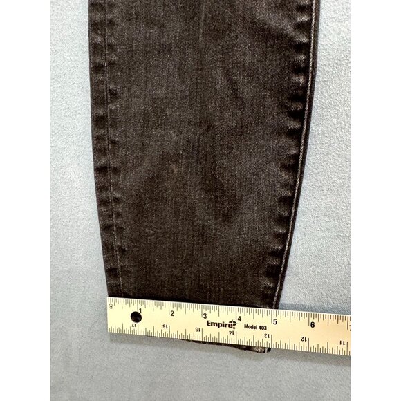 Madewell Women's Vintage 1937 Skinny Jeans High Riser Distressed Black Size 28 - Picture 6 of 11